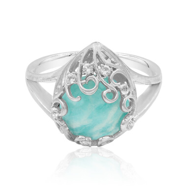 Anello in argento con Amazzonite