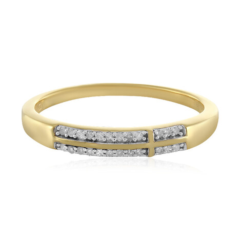 Anello in argento con Diamante I2 (I)