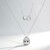 Collier en argent et Topaze blanche