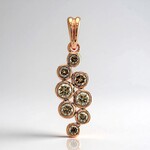 Ciondolo in oro con Diamante Rose de France SI1 di Argyle (Annette)