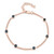 Zilveren armband met Londen-blauwe topaasstenen (Adela Silber)