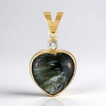 Ciondolo in argento con Serafinite