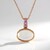 Collana in argento con Pietra di Luna Bianca (KM by Juwelo)