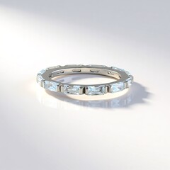 Anello in argento con Topazio Blu Cielo