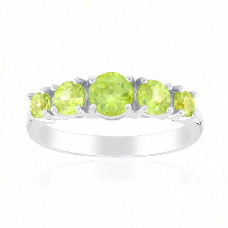 Bague en or et Sphène de Capelinha