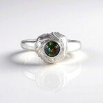 Anello in argento con Opale Mezezo (SAELOCANA)