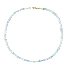 Collana in argento con Acquamarina Brasiliana