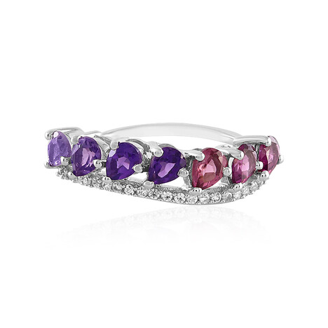 Amethyst Silver Ring