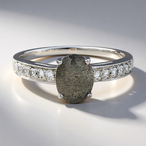 Bague en argent et Labradorite
