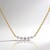 Collana in argento con Diamante VS1 (G) (Annette)