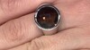Anillo en plata con Cuarzo ahumado