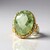 Bague en argent et Améthyste verte (Gems en Vogue)