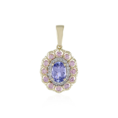 Pendentif en or et Tanzanite