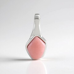 Ciondolo in argento con Opale Rosa