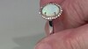 Zilveren ring met een Australische opaal