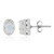 Welo Opal Silver Earrings