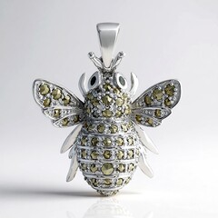 Ciondolo in argento con Marcassite (Annette classic)