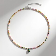 Collana in argento con Ammolite