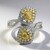 Anello in oro con Diamante Giallo SI2 (CIRARI)