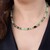 Collier en argent et Préhnite