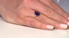 Anillo en oro con Tanzanita AAA (CIRARI)