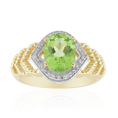 Bague en or et Péridot de Wagogo