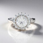 Anello in argento con Zircone