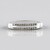 Bague en argent et Diamant chocolat I3