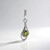 Ciondolo in argento con Tormalina Verde