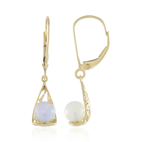 Orecchini in oro con Opale di Welo (Ornaments by de Melo)