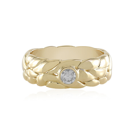 Anillo en oro con Diamante I2 (H) (de Melo Gold)