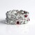Anello in argento con Spinello Rosso (de Melo Essence)