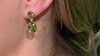 Boucles d'oreilles en or et Péridot de Dashihe (CIRARI)