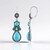 Orecchini in argento con Turchese (Desert Chic)