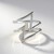 Anello in argento con Diamante I2 (H) (de Melo Essence)
