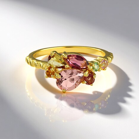 Bague en argent et Tourmaline