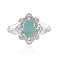 Grandidierite Silver Ring