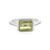 Limonen-Quarz-Silberring