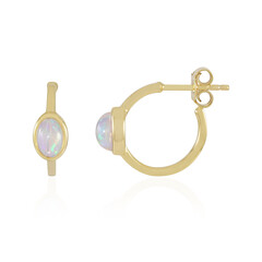 Welo Opal Silver Earrings