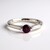 Anello in argento con Granato Tocantin