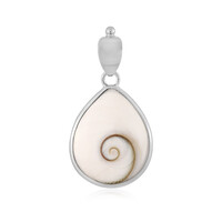 Zilveren hanger met een Shiva oog (Bali Barong)