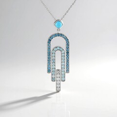 Collana in argento con Turchese Sleeping Beauty