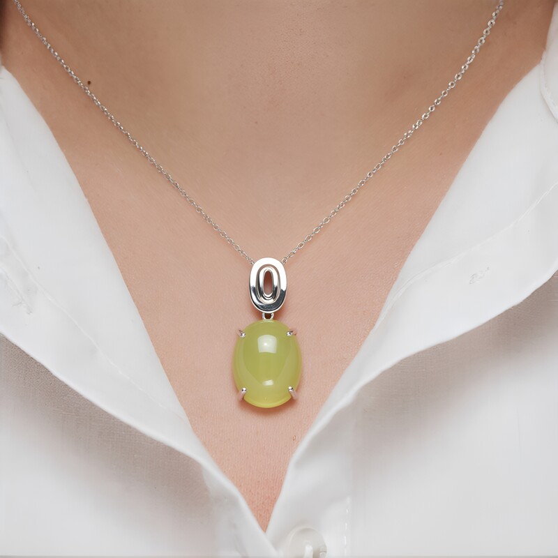 Capillitas-Aragonit-Silberanhänger