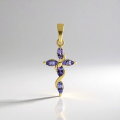 Ciondolo in argento con Tanzanite