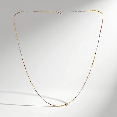 Zilveren halsketting (MONOSONO COLLECTION)