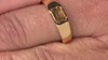 Zilveren ring met een Gele Zirkoon (Adela Silber)
