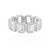 Zilveren ring met petalieten