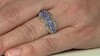 Bague en or et Tanzanite AAA (Ornaments by de Melo)