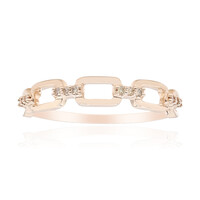 Bague en or et Diamant rose de France SI1 d'Argyle 