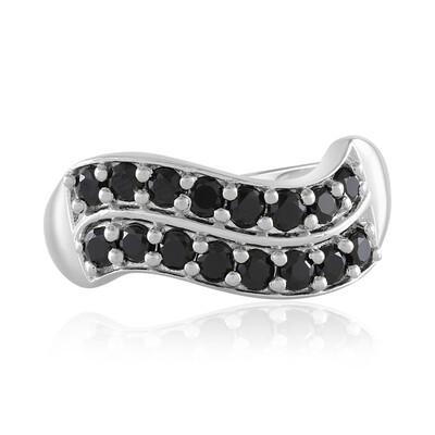 Anello in argento con Spinello Nero